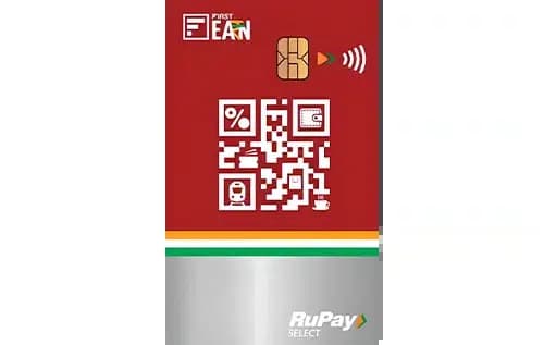 IDFC FIRST EARN Credit Card card