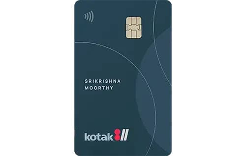 Kotak 811 #DreamDifferent Credit Card card