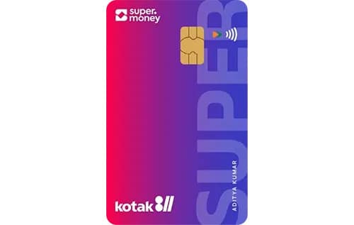 Kotak811 Super Money Credit Card card