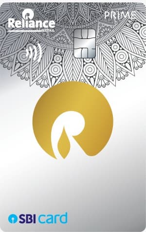 Reliance SBI Card PRIME card