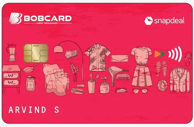 SNAPDEAL BOBCARD card