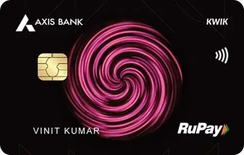Kwik Axis Bank Credit Card card