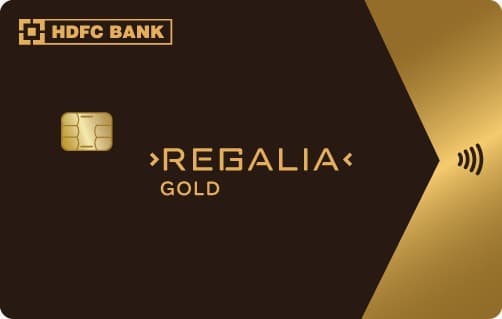 HDFC Bank Regalia Gold Credit Card card