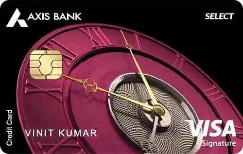 Axis Bank Select Credit Card card